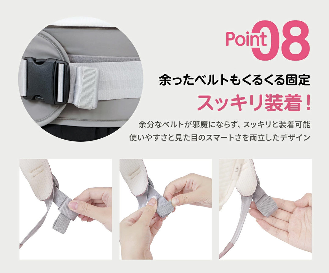 【4WAY】 ヒップシート ヒップシート付き 抱っこ紐 おんぶ紐 ベビーキャリー 赤ちゃん 抱っこひも 延長補助ベルト付き 4WAY 低反発クッション ベビーキャリア ウエストキャリー分離可 ベビーグッズ 推奨耐荷重 15kg ２カラー